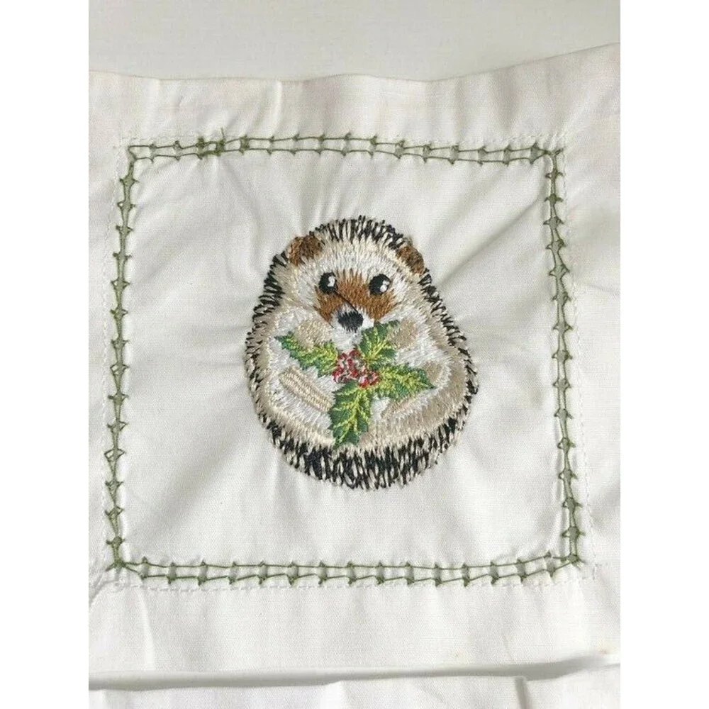 dennis east christmas embroidered